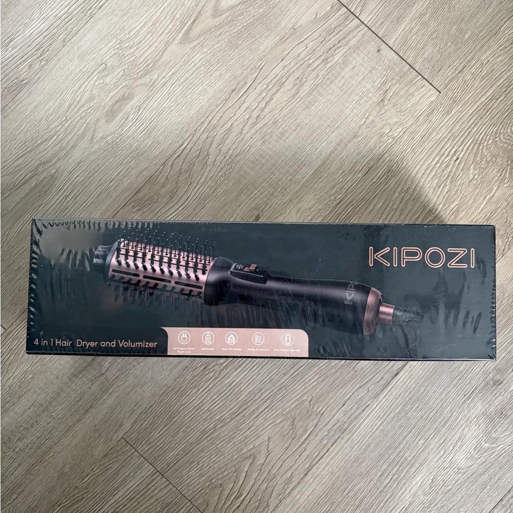 KIPOZI Black Hair Dryer and Volumizer